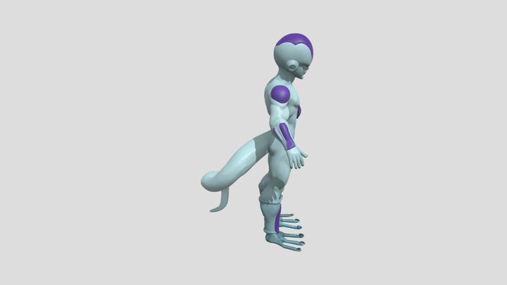 frieza final form 3d model 3D Model