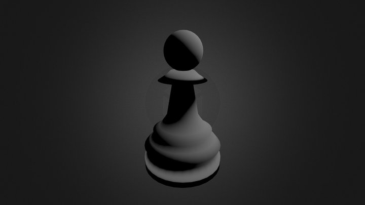 Chess Pawn Activity 7 3D Model