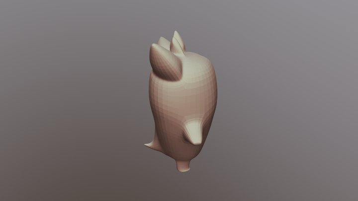 Funky Gengar 3D Model