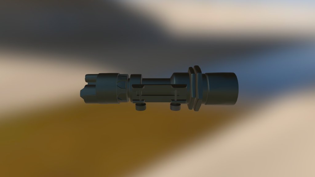 Game Resolution Flashlight With UV's and Baked - 3D model by ptaddeo123 ...