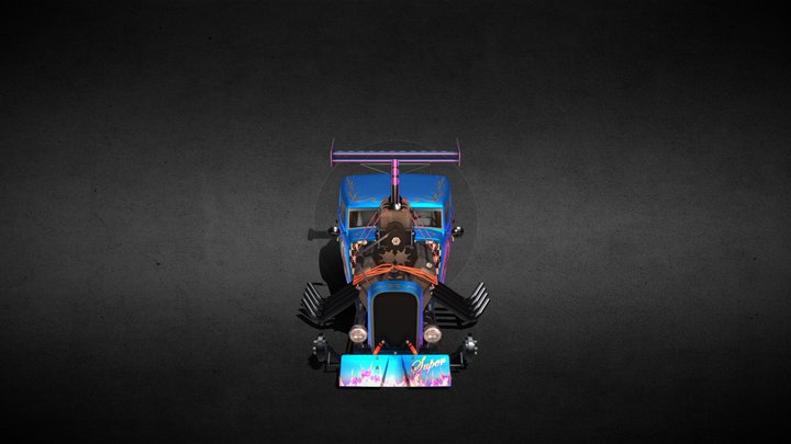 [Burnout Paradise] Extreme Hot Rod 3D Model