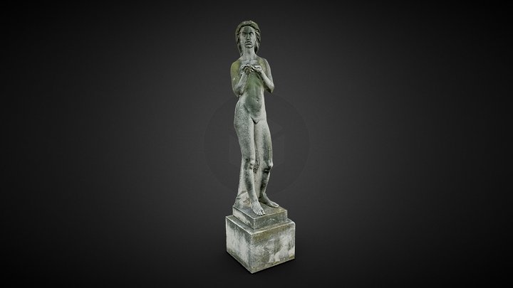 Woman Statue 3D Scan