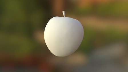 apple textured zip 3D Model