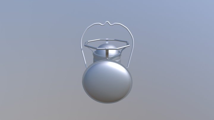 Finished Lamp 3D Model