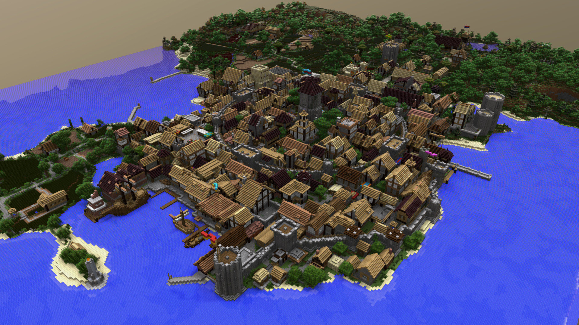 Medieval Port City