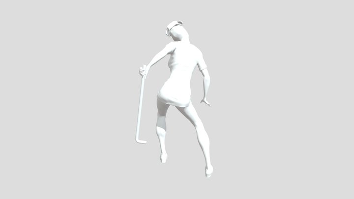 Silent-hill-nurse vr 3D Model