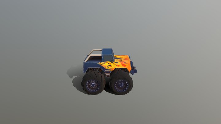 Monster Truck 3D Model
