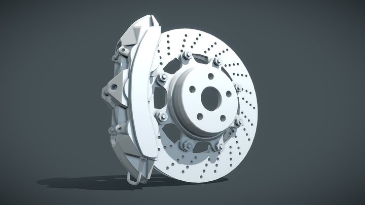Disk Brake 3D Model