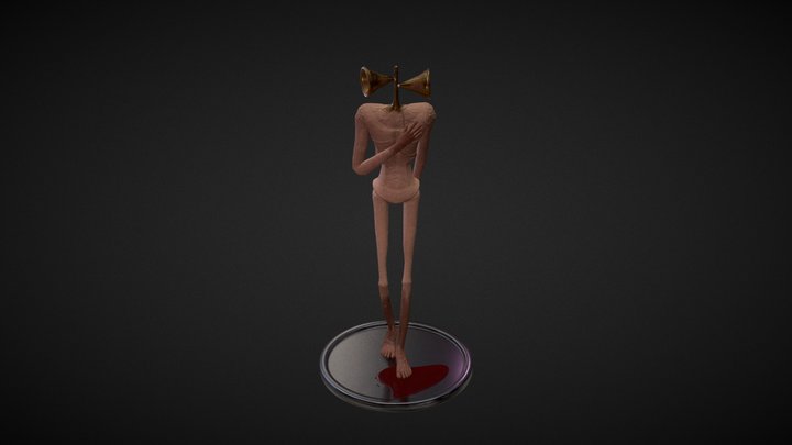 Siren-head 3D Model