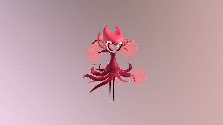 Hollow Knight #151 - Nightmare King Grimm 3D Model