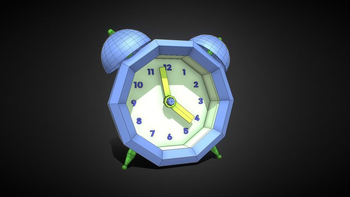 clock2 3D Model