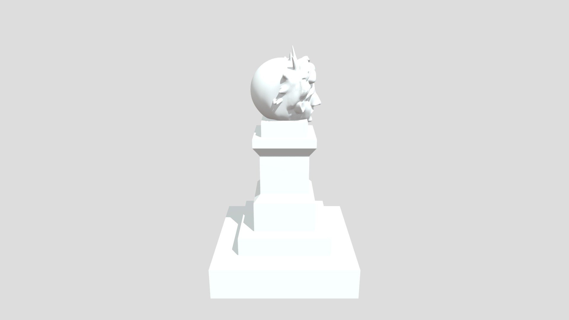 Statue of Liberty Head — Sketchfab embed 3D viewer