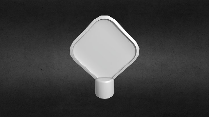 Leica Rover Pole Target 3D Model