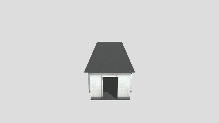 SCP:CB Rooms - Light Zone - Hall Straight 3 3D Model