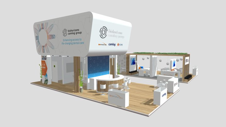 AEEDC 2026 booth 3D Model