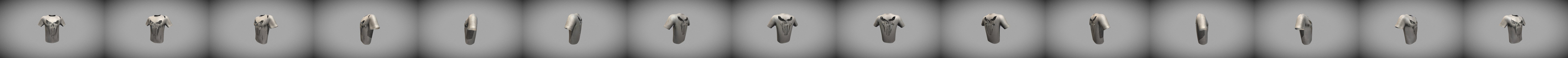 Shirt (the Punisher) 3D Model