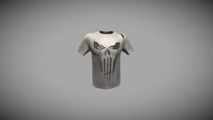 Shirt (the Punisher) 3D Model