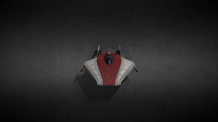 Ship McShipFace Awing 3D Model