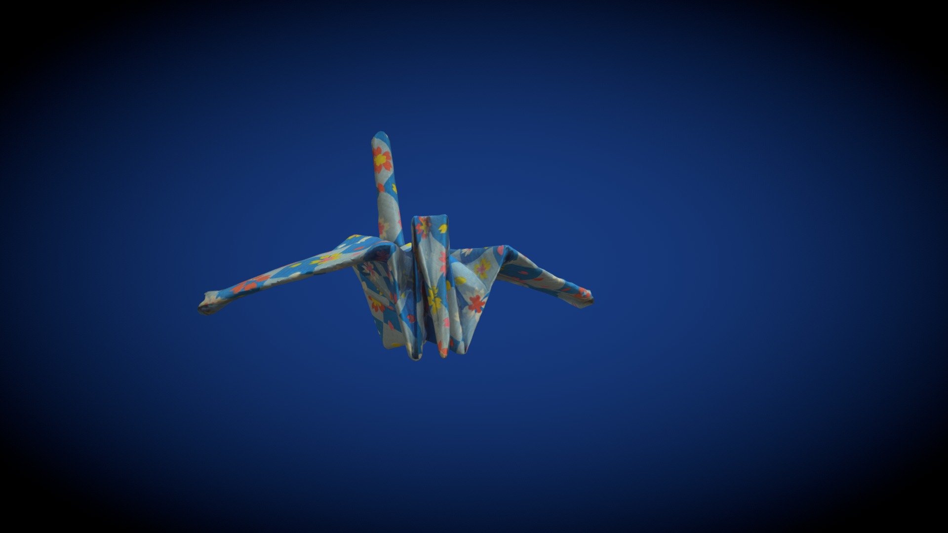 3D model of Origami Crane