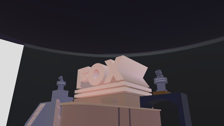 FOX 1988 Network Logo – Free 3D Model STL