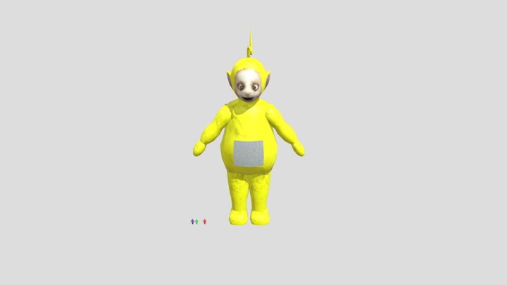 Teletubbies_SLT3_Rigged 3D Model