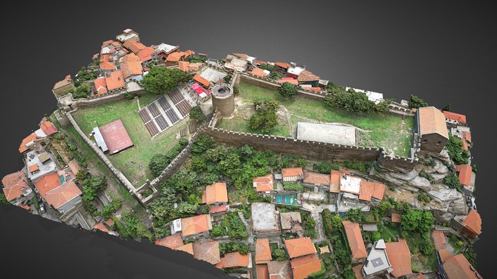 Kavala Acropolis - Fortress 3D Model