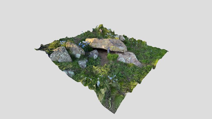 Stones at Mount Aragat - Armenia 3D Model