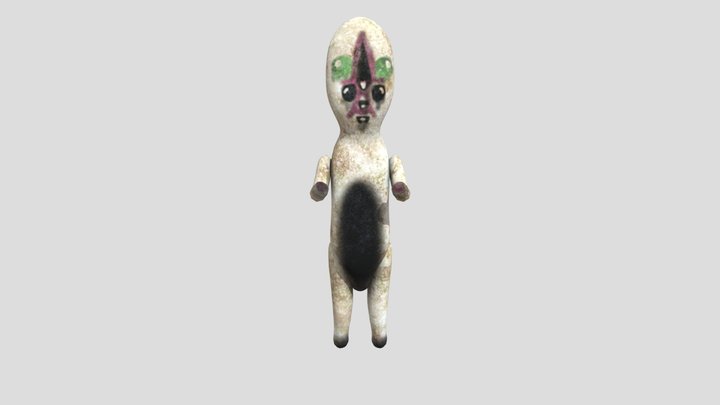 SCP-173 3D Model