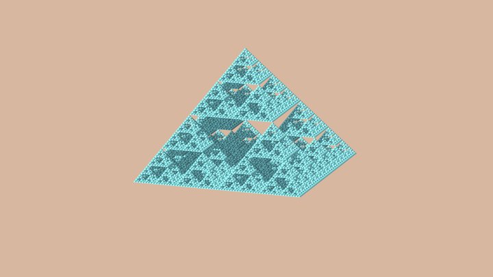 Pyramid Level 6 3D Model