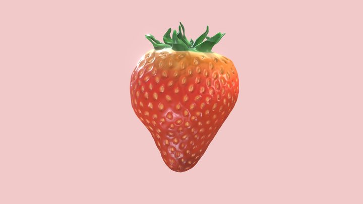 Strawberry 3D Model