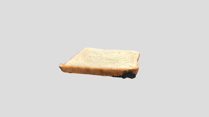 Toast Bread 3D Model