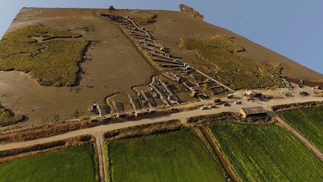 Porto de pesca palafita da Carrasqueira 3D Model