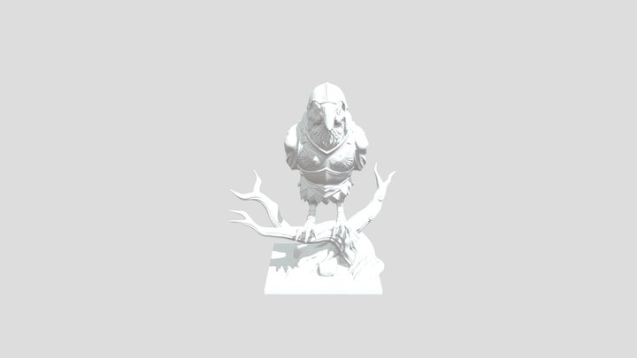 The Iron Raven 3D Model