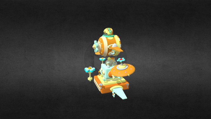 may bay 3D Model