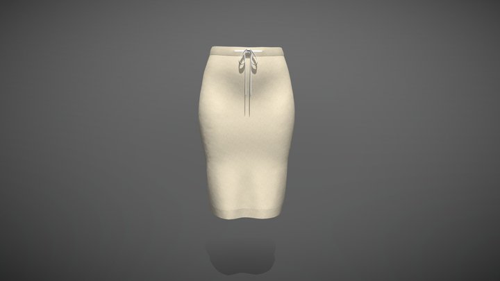 jersey skirt 3D Model