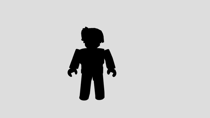 shadow bacon hair 3D Model