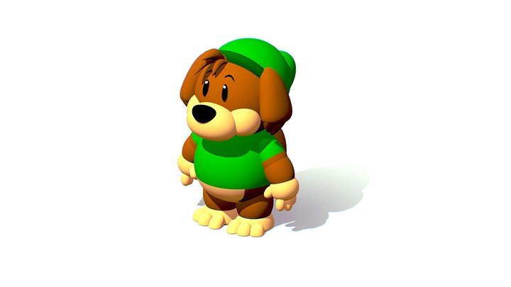 Bloco da Sorte Mario Modelo 3D - TurboSquid 1992638