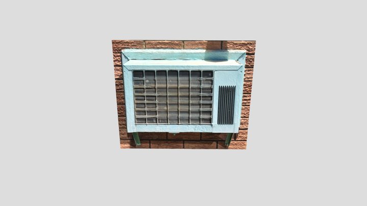 Air conditioner 3D Model