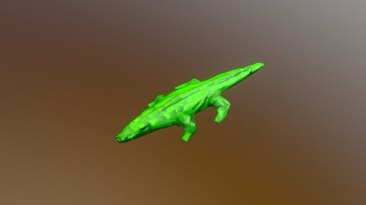 Jacare 3D Model