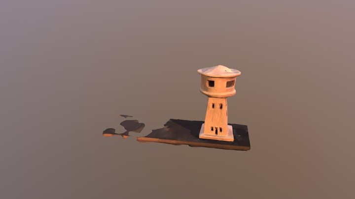 Water Tower 3D Model