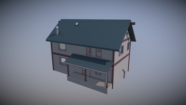 House 02 - CG 3D Model