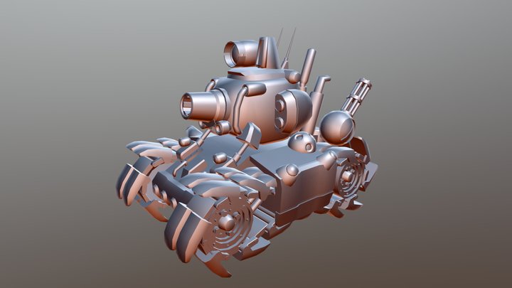 SV-001 Metal Slug 3D Model