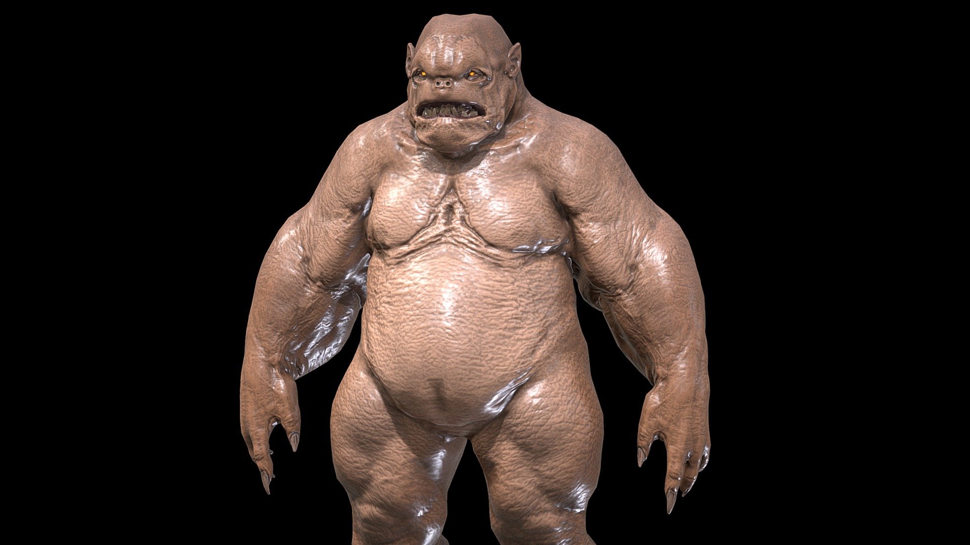 Fat Demon 1 - Buy Royalty Free 3D model by Phazan Product (@Phazan ...