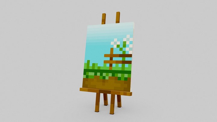 painting 3D Model