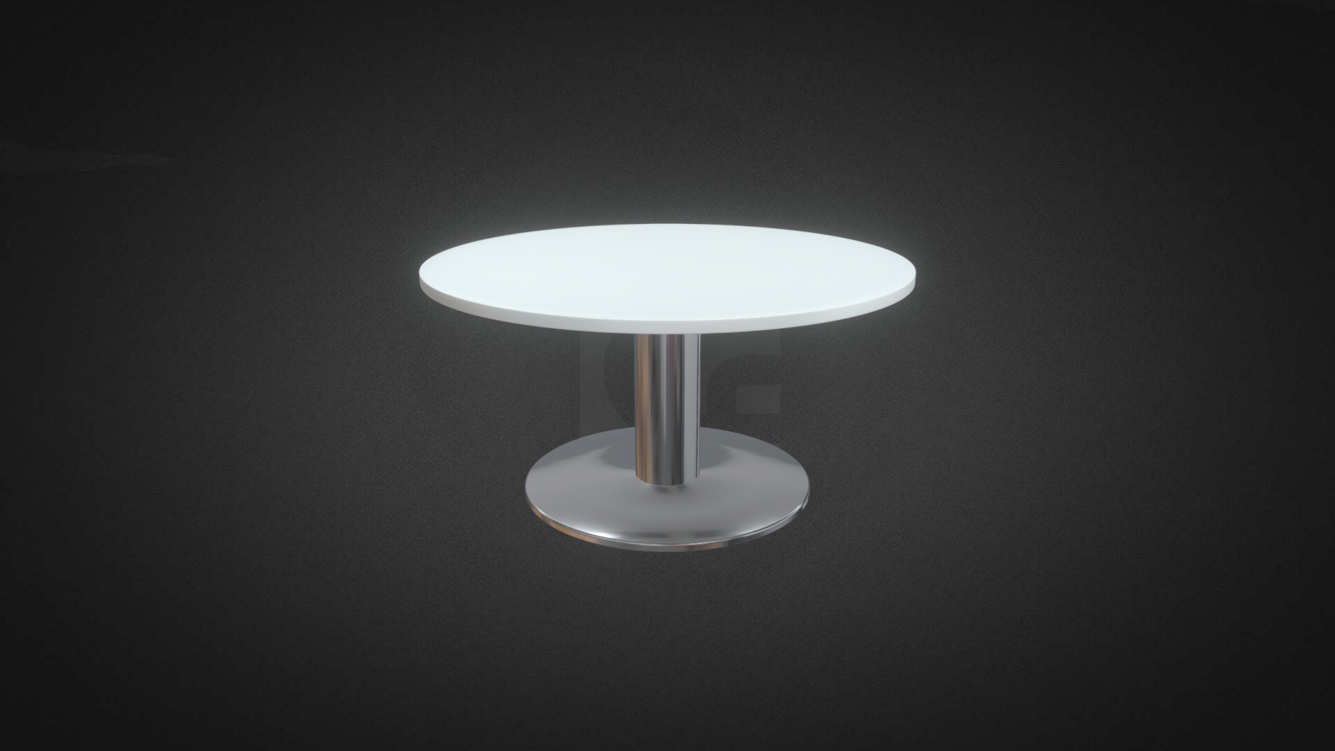 3D model Surf Coffee Table Hire - This is a 3D model of the Surf Coffee Table Hire. The 3D model is about a light bulb on a black background.