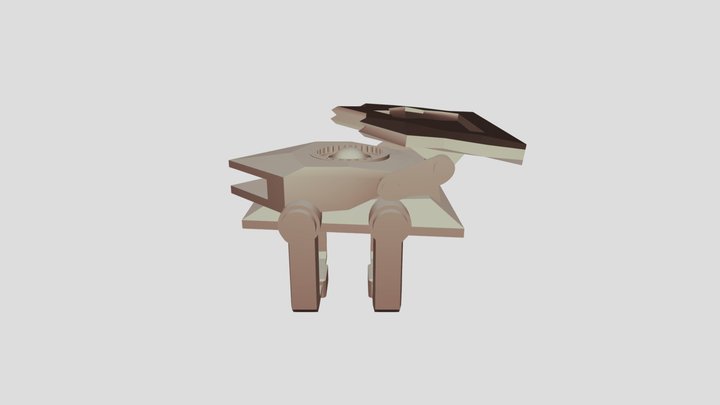 Steampunk gautnet model for Roblox 1 3D Model