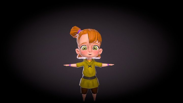 Girl 3D Model