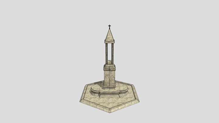Garden statue 3D Model