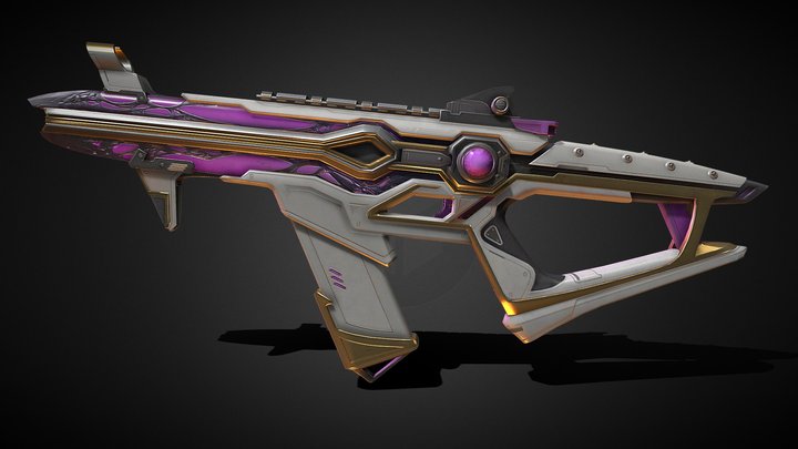 Apex Legends R99 Nitride Destruction – Free 3D Model STL