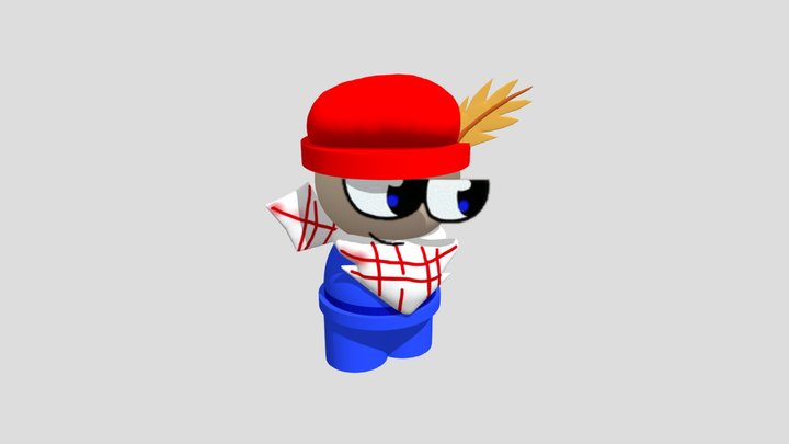 Bambom Friday Night Funkin' 3D Model